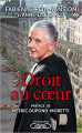 Couverture Droit au coeur Editions Michel Lafon (Témoignage) 2019