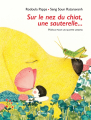 Couverture Sur le nez du chiot, une sauterelle... Editions Cambourakis 2019