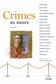 Couverture Crimes au musée Editions Druide 2017