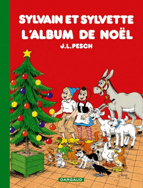 Couverture Sylvain et Sylvette, hors-série : L'album de Noël