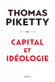 Couverture Capital et idéologie Editions Seuil 2019