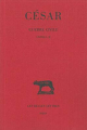 Couverture Guerre Civile, tome 1 Editions Les Belles Lettres (Collection des universités de France - Série latine) 1969
