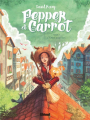 Couverture Pepper et Carrot, tome 3 : L'effet papillon Editions Glénat 2019