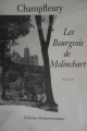 Couverture Les Bourgeois de Molinchart Editions Ressouvenances 1994