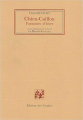 Couverture Chien-Caillou : Fantaisie d'hiver Editions des Cendres / Musée d'Orsay 1988