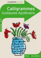 Couverture Calligrammes Editions Belin / Gallimard 2008