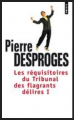 Couverture Les réquisitoires du Tribunal des flagrants délires I Editions Points (Humour) 2003