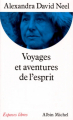 Couverture Voyages et aventures de l'esprit Editions Albin Michel (Espaces libres) 1994