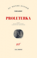 Couverture Proleterka Editions Gallimard  (Du monde entier) 2003