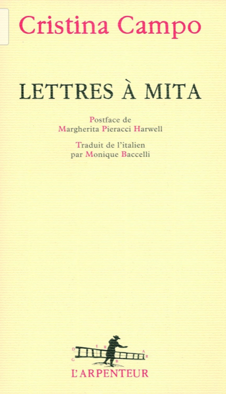 Couverture Lettres à Mita