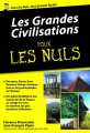 Couverture Les Grandes Civilisations pour les nuls Editions First (Pour les nuls) 2015