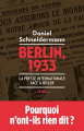 Couverture Berlin, 1933 : La presse internationale face à Hitler Editions Seuil 2018