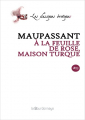Couverture À la feuille de rose, maison turque Editions La Bourdonnaye (Liaisons dangereuses) 2015