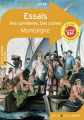 Couverture Essais Des cannibales, des coches Editions Belin / Gallimard (Classico - Lycée) 2019
