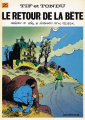 Couverture Tif et Tondu, tome 25 : Le Retour de la Bête Editions Dupuis 1977