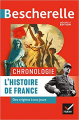 Couverture Chronologie de l'histoire de France Editions Hatier (Bescherelle) 2019