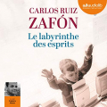 Couverture Le labyrinthe des esprits Editions Audiolib 2018