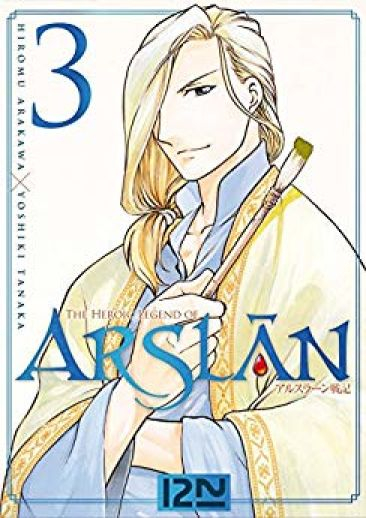 Couverture The Heroic Legend of Arslân, tome 03
