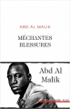 Couverture Méchantes blessures Editions Plon 2019