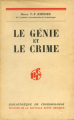 Couverture Le génie et le crime Editions La Nouvelle Revue Critique (Bibliothèque de criminologie) 1936