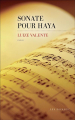 Couverture Sonate pour Haya Editions Les Escales 2019