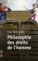 Couverture Philosophie des droits de l'homme Editions Cerf 2015