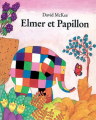 Couverture Elmer et le papillon Editions L'École des loisirs 2003