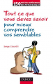 Couverture Tout ce que vous devez savoir pour mieux comprendre vos semblables Editions Dunod 2011