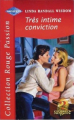 Couverture Très intime conviction Editions Harlequin (Rouge passion) 1999
