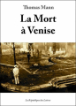 Couverture La mort à Venise Editions La République des Lettres 2014