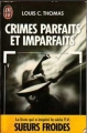 Couverture Crimes parfaits et imparfaits Editions J'ai Lu 1988