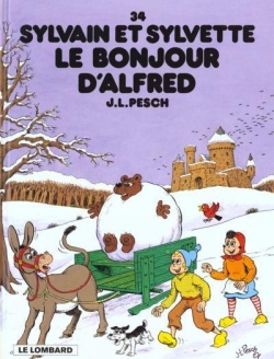 Couverture Sylvain et Sylvette, tome 34 : Le Bonjour d'Alfred