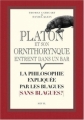 Couverture Platon et son ornithorynque entrent dans un bar ... Editions Seuil 2008