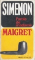 Couverture L'amie de madame Maigret Editions Les Presses de la Cité 1970