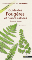 Couverture Guide des Fougères et plantes alliées - France et Europe Editions Belin (Guide des fous de nature) 2015