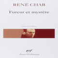 Couverture Fureur et mystère Editions Gallimard  (Poésie) 2012