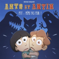 Couverture Anto et Antin, tome 1 : Pfff... même pas peur ! Editions Dupuis 2019