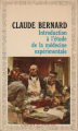 Couverture Introduction à l'étude de la médecine expérimentale Editions Garnier Flammarion 1966