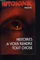 Couverture Histoires à vous rendre tout chose Editions France Loisirs 1990