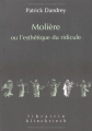 Couverture Molière ou l’esthétique du ridicule Editions Klincksieck (50 questions) 2002