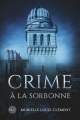 Couverture Crime à la Sorbonne  Editions Autoédité 2019