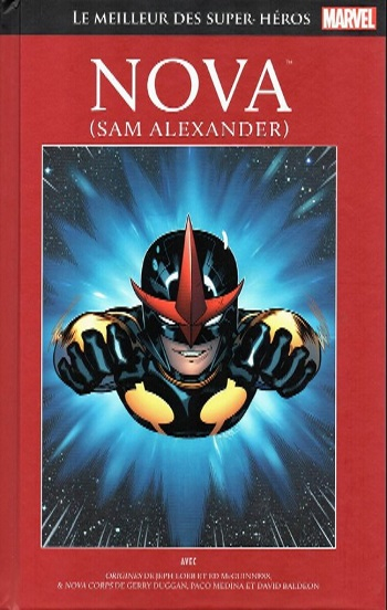 Couverture Le meilleur des super héros Marvel : Nova (Sam Alexander)