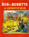 Couverture Bob et Bobette, tome 162 : La Locomotive en or Editions Erasme 1977
