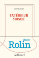 Couverture Extérieur monde Editions Gallimard  (Blanche) 2019