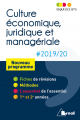 Couverture Culture économique, juridique et managériale 2019/2020 Editions Bréal 2019