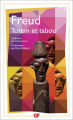Couverture Totem et tabou Editions Flammarion (GF) 2015