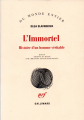 Couverture L'immortel Editions Gallimard  (Du monde entier) 2004