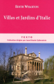 Couverture Villas et Jardins d'Italie  Editions Tallandier (Texto) 2009