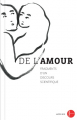Couverture De l'amour : Fragments d'un discours scientifique Editions Actes Sud 2019