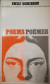 Couverture Poèmes  Editions Aubier Flammarion (Collection bilingue) 1979